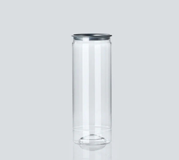 5,000 x Custom Printed Clear PET Cans
