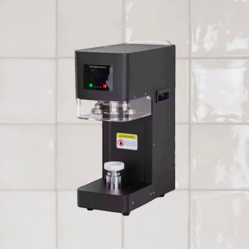 Automatic Can Sealing Machine - Professional Grade - Black