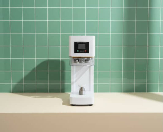 Automatic Can Sealing Machine - Professional Grade - White