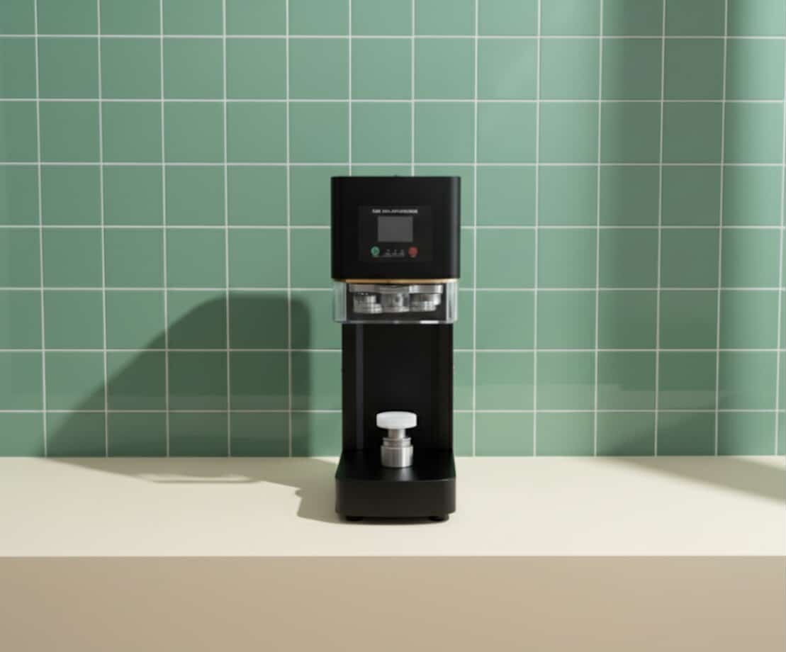 Automatic Can Sealing Machine - Professional Grade - Black