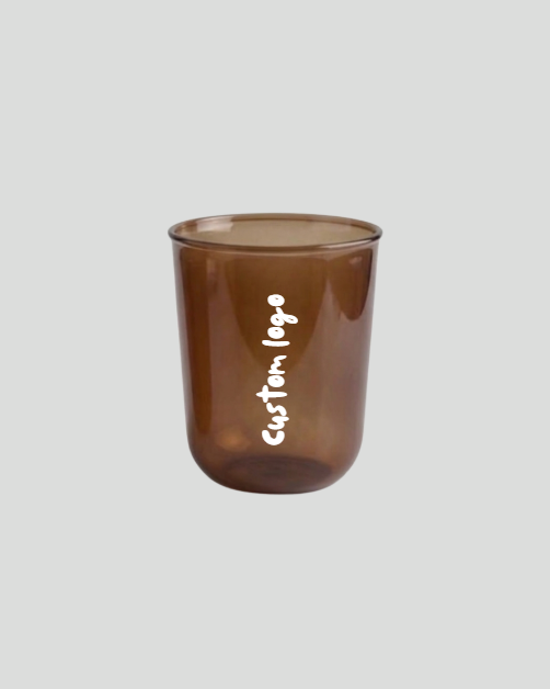 Custom Printed Amber U PET Cups