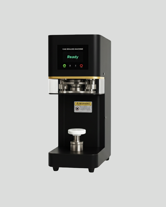 Automatic Can Sealing Machine - Professional Grade - Black